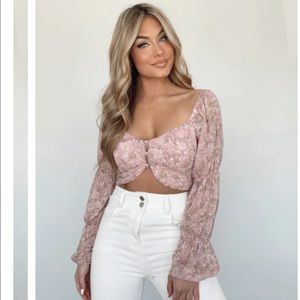 Sweetest Crush Floral Top - Lane 201 size M